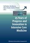 Buchcover 25 Years of Progress and Innovation in Intensive Care Medicine