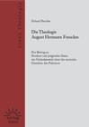 Buchcover Die Theologie August Hermann Franckes