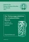 Buchcover Zur Steinzeugproduktion im vorindustriellen Bayern im Werk von Johann Andreas Schmeller (Jahrbuch der Johann-Andreas-Sch
