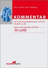 Buchcover Kommentar mit Anwendungsempfehlungen und Praxisbeispielen zu der Muster-Lüftungsanlagen-Richtlinie M-LüAR