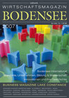 Buchcover Wirtschaftsmagazin Bodensee 2007
