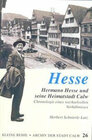 Buchcover Hesse.Hermann Hesse und seine Heimatstadt Calw
