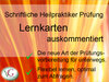 Buchcover Oktoberprüfung 2010 - Schriftliche Heilpraktiker Prüfung - Lernkarten auskommentiert