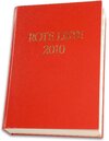 Buchcover ROTE LISTE® 2010 Buchausgabe - Einzelausgabe