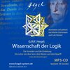 Buchcover G.W.F. Hegel: Wissenschaft der Logik (Hörbuch; 36 Std; ungekürzt; 1 MP3-CD)