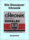 Buchcover Chronik der Stadt Roßlau