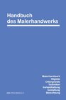 Buchcover Handbuch des Malerhandwerks