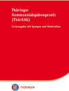 Buchcover Thüringer Kommunalabgabengesetz (ThürKAG)