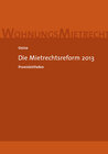 Buchcover Die Mietrechtsreform 2013