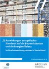 Buchcover Auswirkungen energetischer Standards auf die Bauwerkskosten und die Energieeffizienz