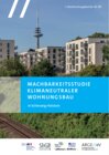 Buchcover Machbarkeitsstudie Klimaneutraler Wohnungsbau