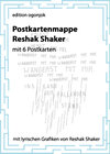 Buchcover Postkartenmappe Reshak Shaker