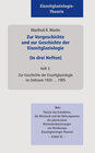 Buchcover Zur Vorgeschichte und zur Geschichte der Eiszeitglaziologie (In drei Heften)