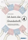 Buchcover Ich kann die Grundschrift Teil A - Schreiblehrgang