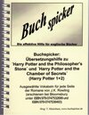 Buchcover Buchspicker: Übersetzungshilfe zu "Harry Potter and the Philosopher's Stone" und "Harry Potter and the Chamber of Secret