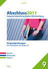 Buchcover Pauker. Die Lernhilfen / Hauptschulprüfung Baden-Württemberg Abschluss 2011