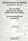 Buchcover Einwohnerverzeichnisse der Stadt Ellrich aus den Jahren 1927 /1930 /1935