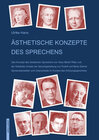Buchcover Ästhetische Konzepte des Sprechens