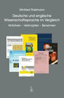 Buchcover Deutsche und englische Wissenschaftssprache im Vergleich