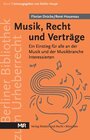 Buchcover Musik, Recht und Verträge