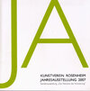 Buchcover Kunstverein Rosenheim - Jahresausstellung / Kunstverein Rosenheim, Jahresausstellung 2007