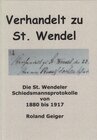 Buchcover Verhandelt zu St. Wendel