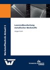Buchcover Laserendbearbeitung metallischer Werkstoffe