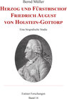 Buchcover Herzog und Fürstbischof Friedrich August von Holstein-Gottorp