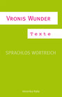 Buchcover Vronis Wunder