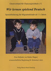 Buchcover Wir lernen spielend Deutsch