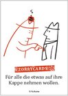 Buchcover Zorrycards - Für alle, die etwas auf ihre Kappe nehmen wollen