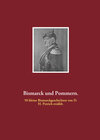Buchcover Bismarck und Pommern