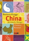 Buchcover Business-Knigge China für deutsche Manager