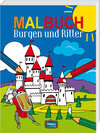 Buchcover Malbuch Burgen und Ritter