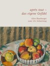 Buchcover après tout - das eigene Gefühl. Alice Haarburger zum 125. Geburtstag