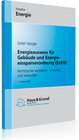Buchcover Energieeinsparverordnung und der Energieausweis