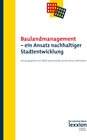 Buchcover Baulandmanagement - ein Ansatz nachhaltiger Stadtentwicklung