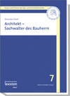 Buchcover Architekt - Sachwalter des Bauherren