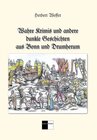 Buchcover Wahre Krimis und andere dunkle Geschichten aus Bonn und Drumherum