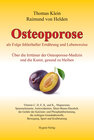 Buchcover Osteoporose als Folge fehlerhafter Ernährung und Lebensweise