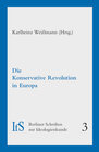 Buchcover Die Konservative Revolution in Europa