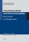 Buchcover Interkulturalität und Intertextualität