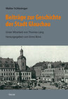 Buchcover Beiträge zur Geschichte der Stadt Glauchau