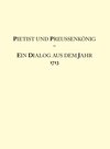 Buchcover Pietist und Preussenkönig