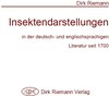 Buchcover Insektendarstellungen in der deutsch- und englischsprachigen Literatur seit 1700
