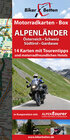 Buchcover Motorradkarten-Box Alpenländer
