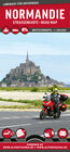 Buchcover MoTourMaps Normandie Auto- und Motorradkarte 1:300.000