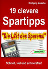 Buchcover 19 clevere Spartipps
