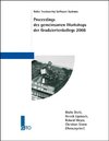 Buchcover Proceedings des gemeinsamen Workshops der Graduiertenkollegs 2008
