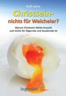 Buchcover Christsein - nichts für Weicheier